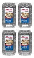 Set of 36 Jiffy Foil Disposable Aluminum 8" Loaf Pans (36) N2