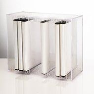 Stackable DVD Holder - holds 14 standard DVD cases N4