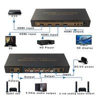 4 port HDMI 4K X 2Kswitcher LinkS 4 in 1 out HDMI Switch 1080P/HDMI 1.4a Supports 3D with IR Wireless Remote and... N15