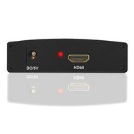 ESYNiC VGA to HDMi Converter Box 1080P VGA to HDMi HD HDTV Video Converter Adapter with RCA Phono Stereo Audio... N7