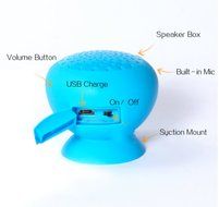 Wireless Bluetooth Shower Speaker／Mini Phone holder mount ，Hands-Free speaker phone for Showers, Pool, Boat, Car... N12