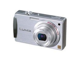 Panasonic Lumix DMC-FX500S 10.1MP Digital Camera with 5x Wide Angle MEGA Optical Image Stabilized Zoom (Silver) N3