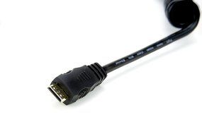 Atomos Right-Angle Micro to Full HDMI Coiled Cable (11.8-17.7 In.) N2