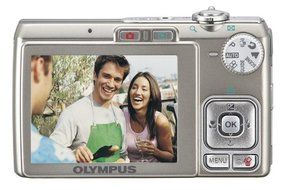 Olympus Stylus FE-280 8MP Digital Camera with Dual Image Stabilized 3x Optical Zoom (Silver)