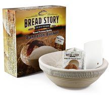 Banneton Proofing Basket Set 10 inch Round by Bread Story &ndash; Brotform Handmade Unbleached Natural Cane Bread Baking... N6