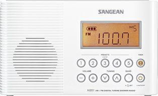 Sangean Am/fm Digital Shower Radio N7