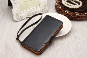 IPHONE 5SE CASE, Aroko 5S CASE Premium PU Leather Wallet Cover with Card Slots and Stand Function for Apple iPhone... N9