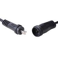 Yescom 12V Transformer Plug &amp;16 Ft Wire Cable Power Cord for LED Deck Light Lamp N4