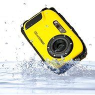PowerLead Gapo G051 2.7 Inch LCD Cameras16 MP Digital Camera Underwater 10m Waterproof Camera+ 8x Zoom(yellow) N2