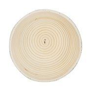 DOYOLLA 1pcs 8.5" Round Banneton Brotform Bread Dough Proofing Rising Rattan Basket &amp; Liner N11