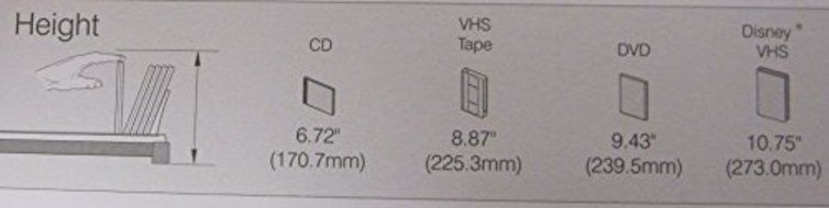 Dvd, Cd, Blu-ray, Vhs Flip File Tray Racks for All Media Storage From Flipworks N4