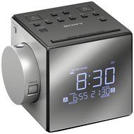 Sony Projector Dual Alarm Clock with Extendable Snooze, 5 Different Nature Sounds, AM/FM Radio, Built-in Calendar... N9