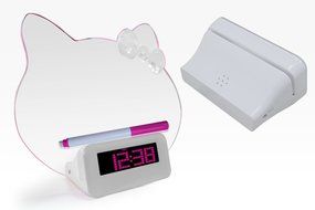 Hankcares Hello Kitty Shape 5v Led Digital Clock Table Clock With Calendar,the time Co Cuckoo Clock N4