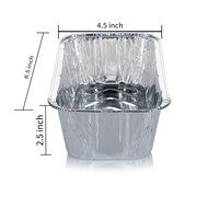 DOBI Loaf Pans - Disposable Aluminum Foil 2Lb Bread Pans, Standard Size - 8.5 X 4.5 X 2.5 Inches, Pack of 30.... N14