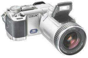 Sony DSCF707 Cyber-shot 5MP Digital Still Camera w/ 5x Optical Zoom