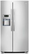 Frigidaire FPHC2399PF Professional 22.6 Cu. Ft. Stainless Steel Counter Depth Side-by-Side Refrigerator - Energy... N3