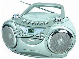Go Tech GTP-210-CD Boombox Radio/CD Player/CDR-W