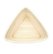Agile-Shop 9 inch European Style Triangle Shaped Banneton Brotform Bread Dough Proofing Rising Rattan Basket with... N3
