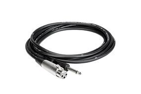 Hosa PXF-103 XLR3F to 1/4 inch TS Unbalanced Interconnect Cable, 3 feet N2