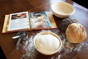 Paragon Storm Banneton Proofing Baskets Set of 2 Professional Rattan Artisan Baking Brotform for Bread and Dough N8