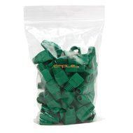 Cmple - RJ-45 Color Coded Strain Relief Boots - BLACK (50pcs) N15