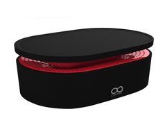 Oaxis Bento Award Winnng Magnetic Induction Close Contact Wireless Indoor Ourdoor Speaker - Black N3