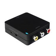 Top Quality Mini HDMI to AV Converter Box 1080p HDMI to AV/CVBS/RCA Composite L/R Adapter PAL/NTSC Format Output... N4