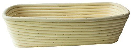 Bread Experience Large Rectangle Banneton Bread Proofing Basket N3
