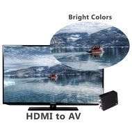 Top Quality Mini HDMI to AV Converter Box 1080p HDMI to AV/CVBS/RCA Composite L/R Adapter PAL/NTSC Format Output... N6