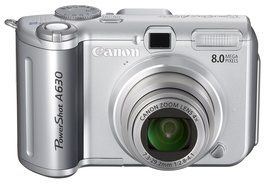 Canon PowerShot A630 8MP Digital Camera with 4x Optical Zoom N7