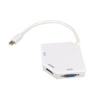 Leedemore Mini Display Port Adapter 3 in 1 Thunderbolt Mini DisplayPort to HDMI/DVI/VGA Adapter M/F Converter... N10