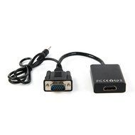 Leedemore Mini Display Port Adapter 3 in 1 Thunderbolt Mini DisplayPort to HDMI/DVI/VGA Adapter M/F Converter... N12