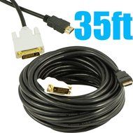 Fullink Gold-Plated DVI-D Dual Link Male to HDMI to Female Adapter - 4K Resolution Ready N10