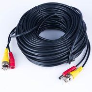 Prosshop Pre-made All-in-One Siamese BNC Audio Video and Power Cord Wires 100 Feet Monitor Supply Cables Surveillance... N8