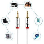 Starise Aux Cable 90 Degree 10 Feet - 3.5mm Male to Male Right Angle Stereo Audio Cable - Black N27