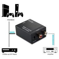 Cingk RCA L/R Analog to Digital Optical SPDIF/Coaxial Audio Converter Adapter N8