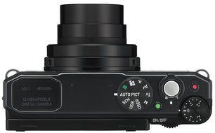 Pentax MX-1 12 MP Black Digital Camera with 4x Optical Image Stabilized Zoom and 3-Inch LCD Screen N5