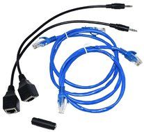 BAFX Products - CAT5 Adapter Kit for BAFX Products IR Repeater Kit - 1 Year Warranty N6