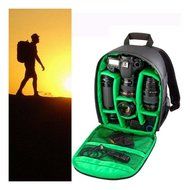 Waterproof DSLR SLR Camera Lens Backpack Case Bag Rucksack For Canon Nikon Sony