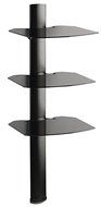 OmniMount Tria 3 Shelf Wall System, Black N16