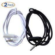 Conwork 2-Pack 3.5mm 4-Pole Male to Female Auxiliary Extension Audio Stereo Cable Cord for Headphones Apple iPad... N5