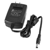 uxcell US Plug 100-240VAC 5.5x2.5mm 24VDC 1A Power Supply Adapter Cable Black