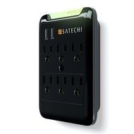 Satechi Slim Surge Protector White (6 AC &amp; 2 USB) 2.4 amp Output for Charging iPhone 6, 5S, 5C, 5, 4S, 4 iPad... N10
