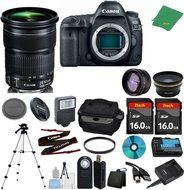 Canon EOS 5D Mark IV Camera with 24-105mm IS STM + 2pcs 16GB Memory + Case + Card Reader + Tripod + Starter Set...