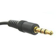 6 inch 3.5mm Male Right Angle to 3.5mm Male Gold Stereo Audio Cable, Nylon Reinforced, Premium Quality Cable N2