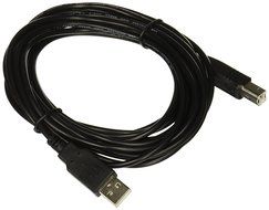 Cmple - USB 2.0 A Male to B Male Cable - 3FT (Black)