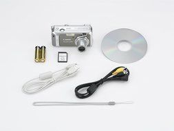 Canon PowerShot A460 5.0MP Digital Camera with 4x Optical Zoom (Silver) N4