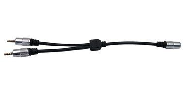 LEMENG Pure Aluminium alloy 3.5mm 1/8" 4-Pole Male (Earphone Headset + Microphone ) to 3.5mm 1/8" 4-Pole Female...