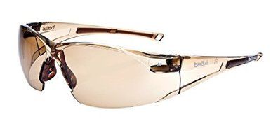 Boll&Atilde;&copy; Safety 253-RH-40072 Rush Safety Eyewear with Rimless Frame and Twilight Tinted Anti-Fog/Anti-Scratch Lens...
