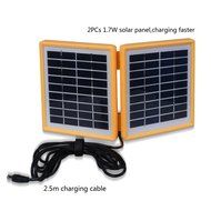 Wosports Solar Emergency Radio MP3 Speaker,LED Rechargeable Lantern Mobile Phone Charger N5